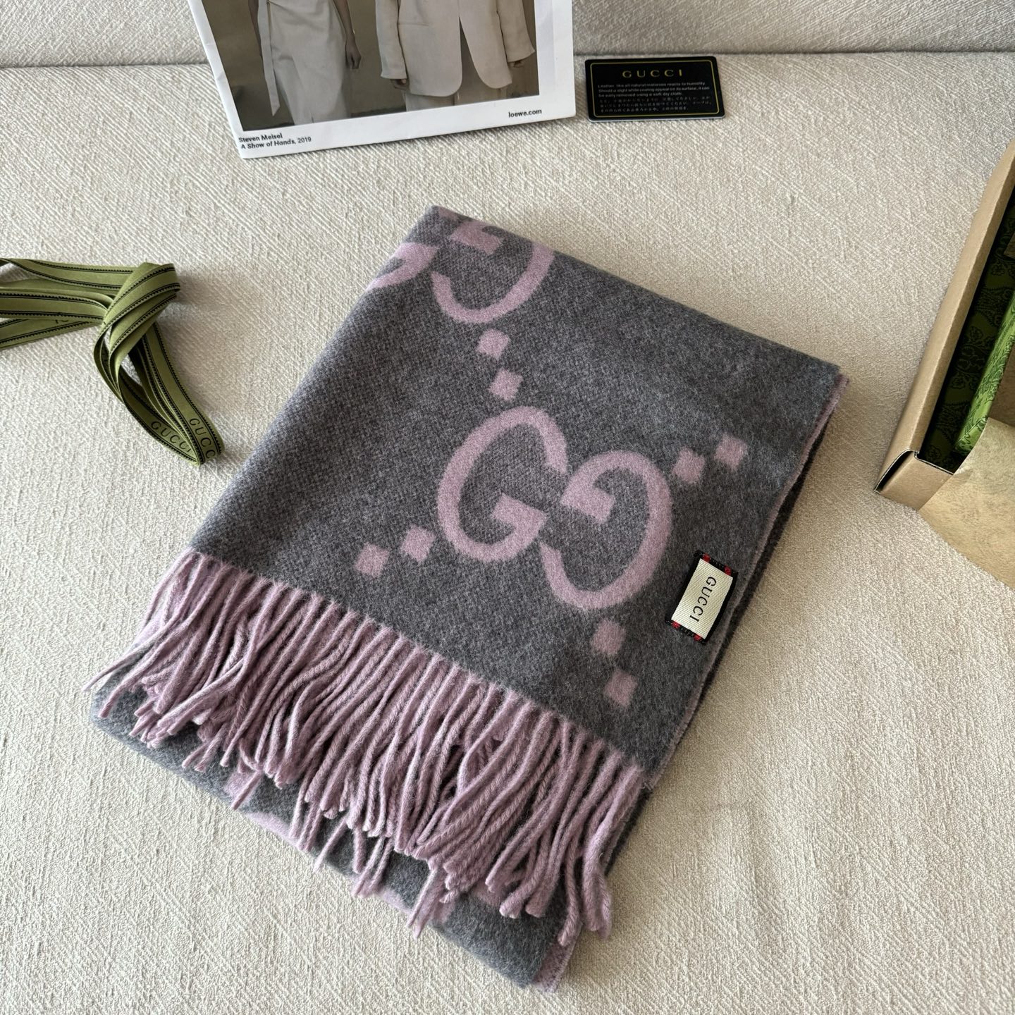 颜色到齐🆕Gucci最新款 👍稀有品质😵😵太好看了❤️Gucci最新ZG同步款‼️图案真的超级好看啊~就