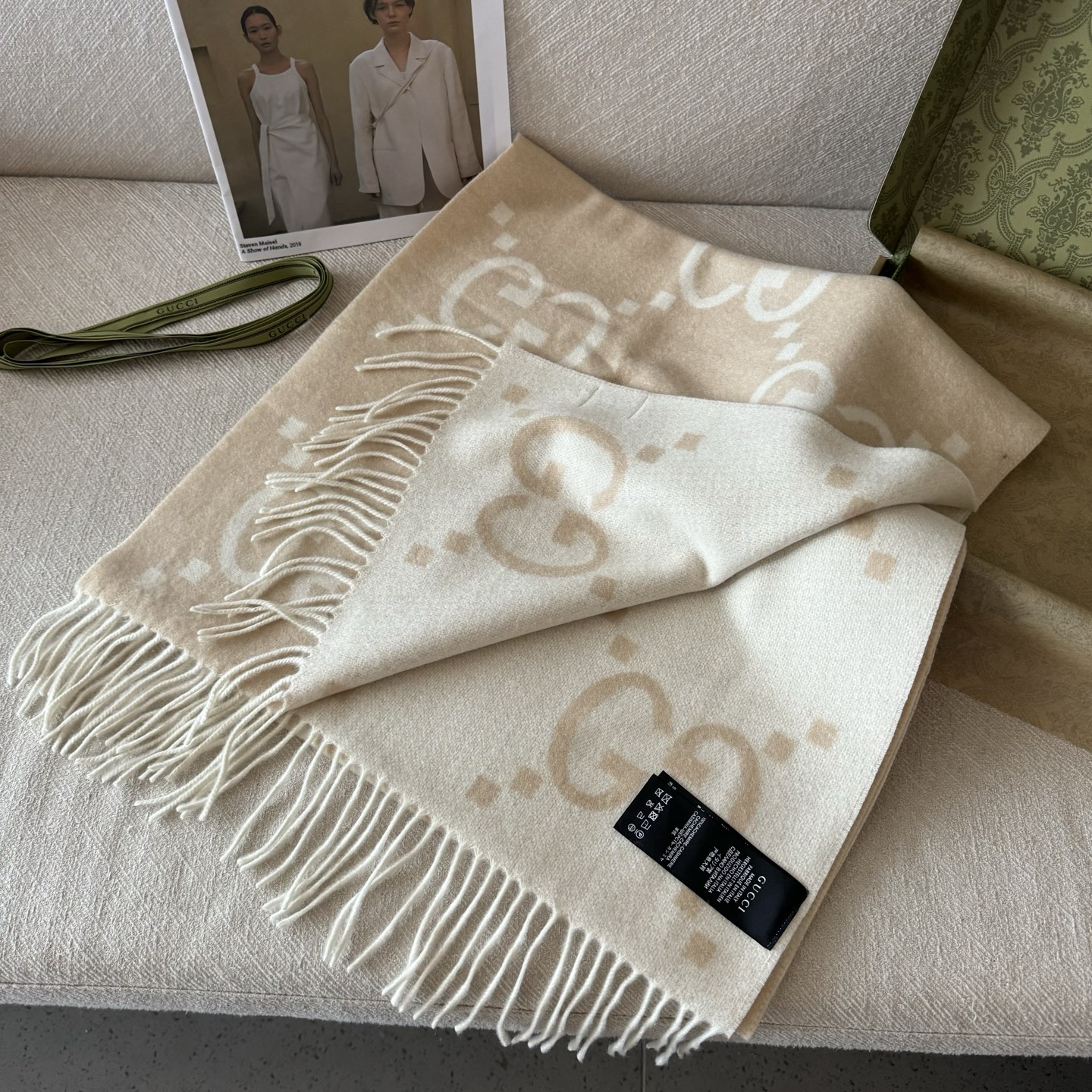 颜色到齐🆕Gucci最新款 👍稀有品质😵😵太好看了❤️Gucci最新ZG同步款‼️图案真的超级好看啊~就