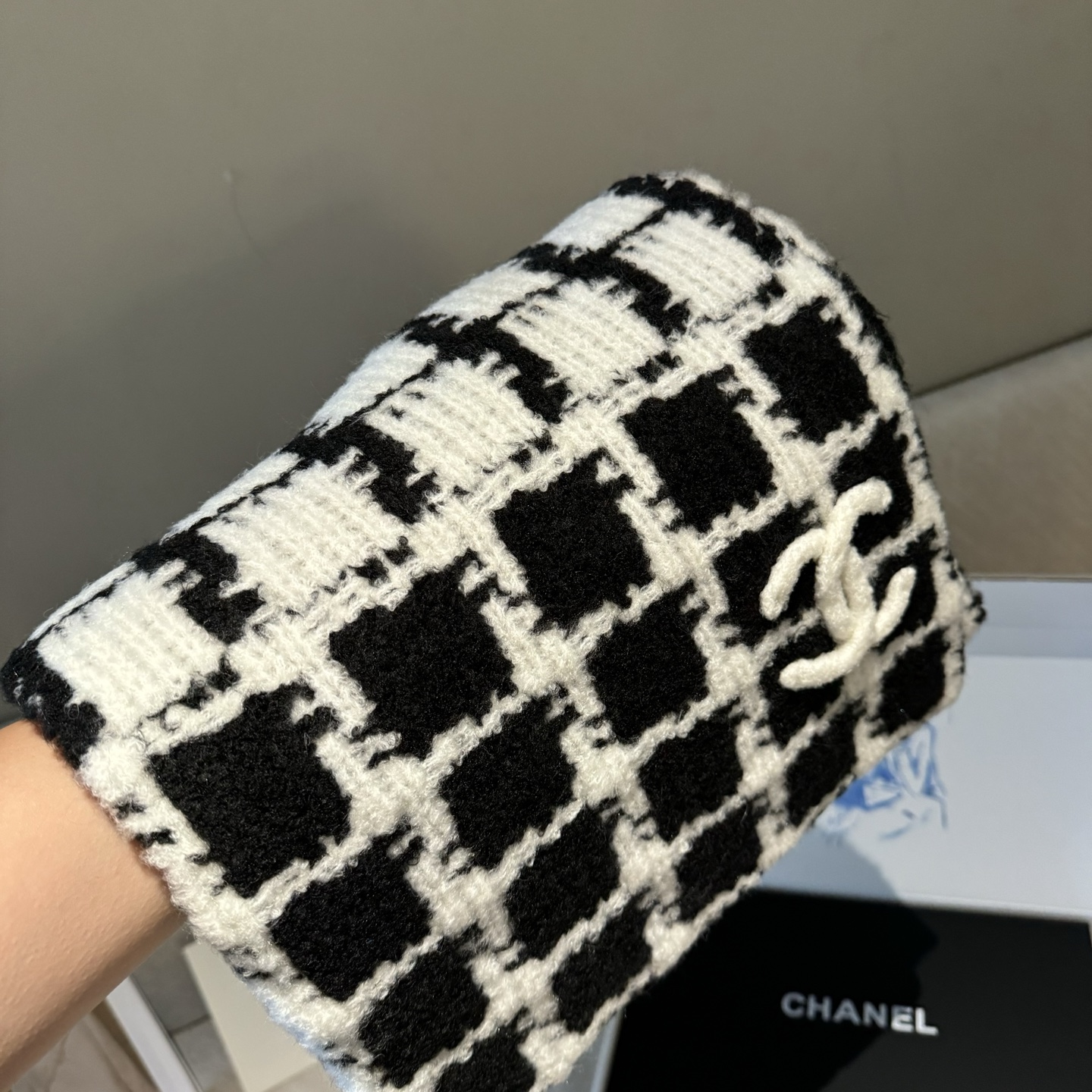 新款Chanel · 香奈儿难得一见的针织单品，温柔配色，超级迷恋❗️气质低调恬静又不失优雅❗️】重点推