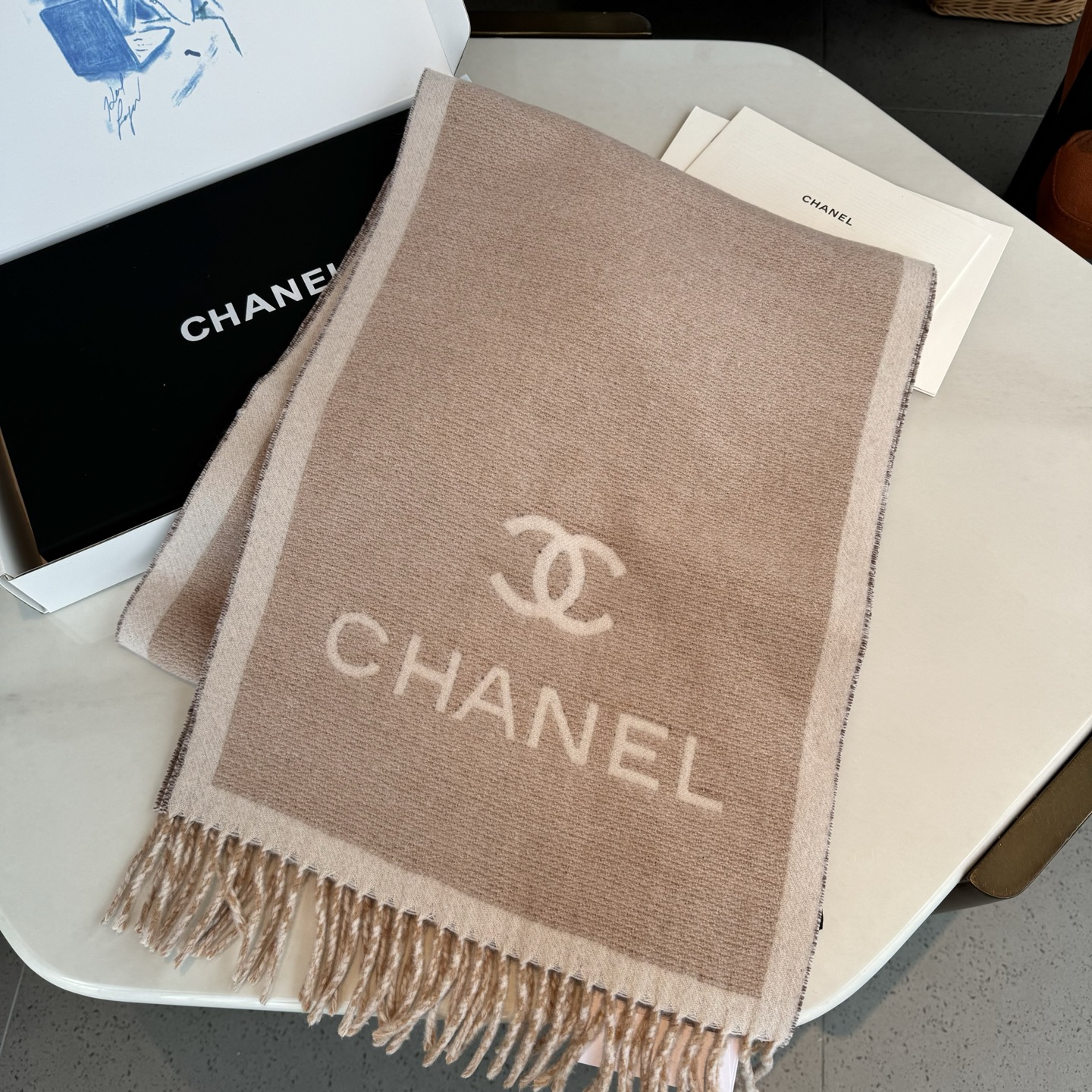 小香专柜最新款💨火爆来袭💥🎊顶级双层色织工艺。此工艺只有纯正代工厂才有的工艺‼️专柜原版紫外线加热感应双