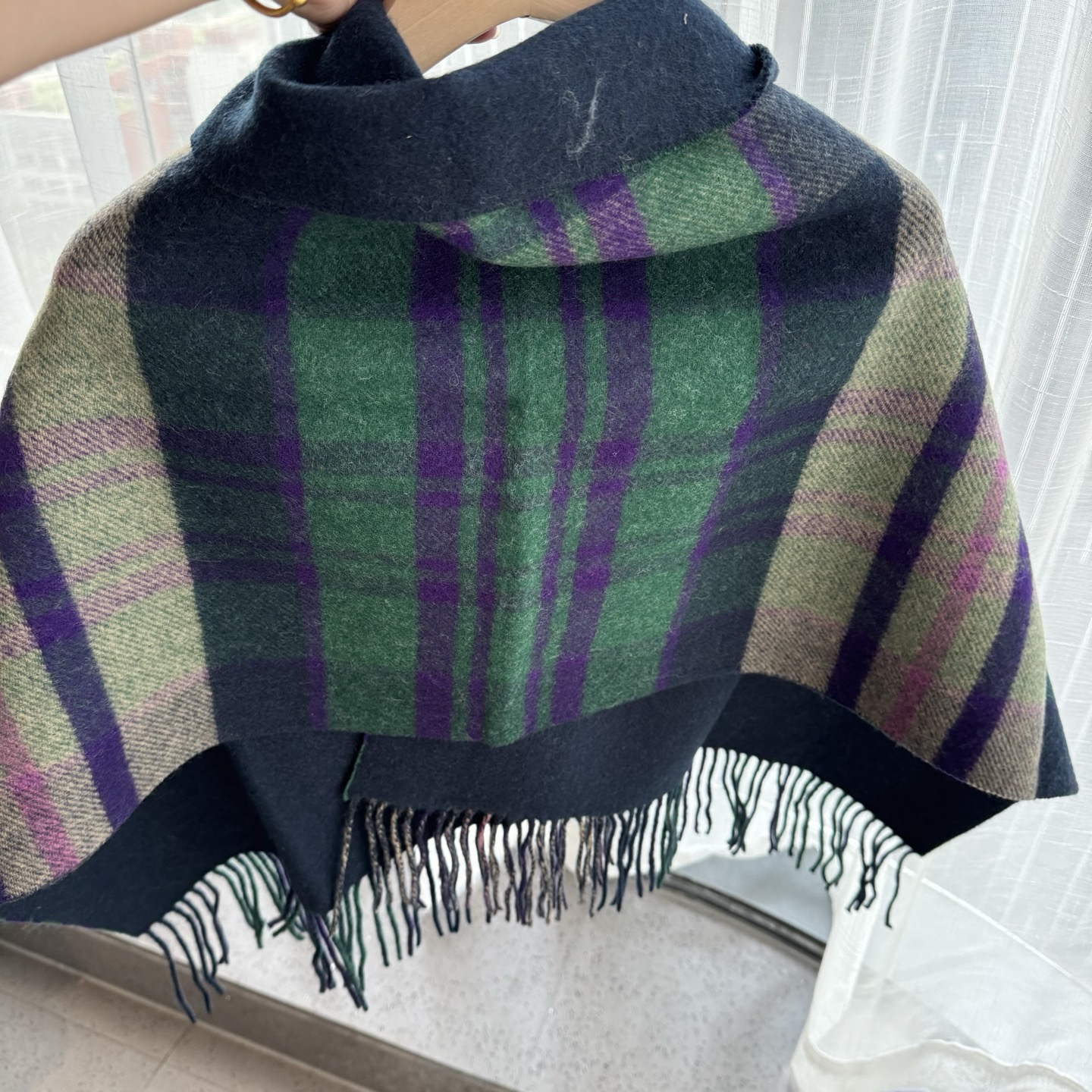 到货‼️ 𝐕𝐢𝐯𝐢𝐞𝐧𝐧𝐞 𝐖𝐞𝐬𝐭𝐰𝐨𝐨𝐝🪐✨经典格子土星🪐格子斗篷披肩 vivienne westw