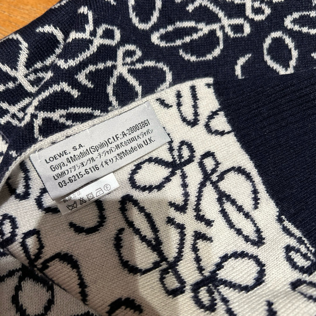 LOEWE原单❗️重磅推荐‼️2025新款针织围巾 男女同款❗️✨✨低调的奢侈感❗️极品柔美精英高手级别
