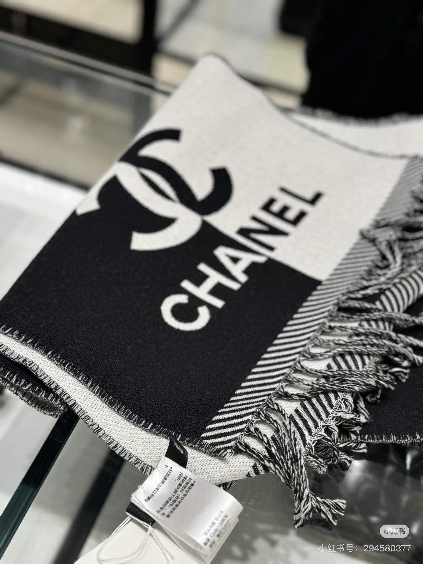 🆕CHANEL香奈儿24B三色齐，2024新款羊毛围巾🧣原版工艺专柜购入打版，1:1复刻，商标吊牌齐全‼