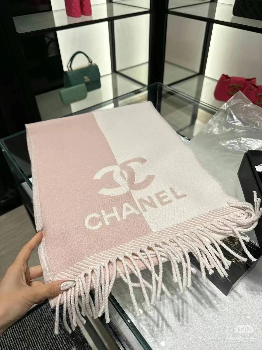 🆕CHANEL香奈儿24B三色齐，2024新款羊毛围巾🧣原版工艺专柜购入打版，1:1复刻，商标吊牌齐全‼