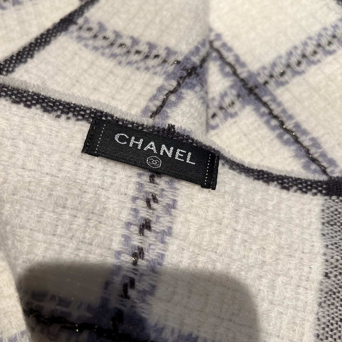 CHANEL羊绒长巾👏💙顶级原单正品旷世绝美【小香羊绒围巾，顶级高端货👼【绝对值得珍藏👍】👏香奈儿绝美百