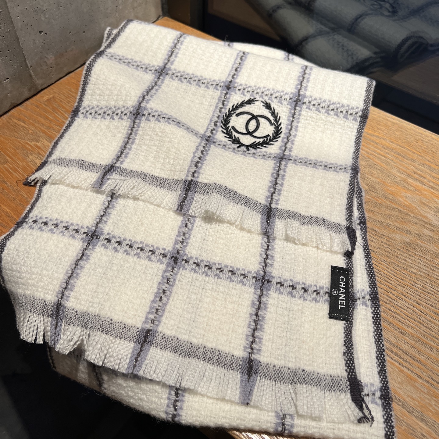 CHANEL羊绒长巾👏💙顶级原单正品旷世绝美【小香羊绒围巾，顶级高端货👼【绝对值得珍藏👍】👏香奈儿绝美百