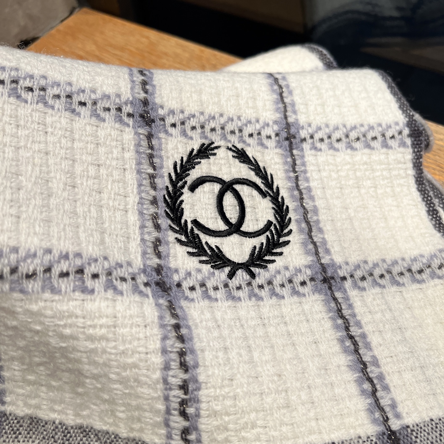 CHANEL羊绒长巾👏💙顶级原单正品旷世绝美【小香羊绒围巾，顶级高端货👼【绝对值得珍藏👍】👏香奈儿绝美百