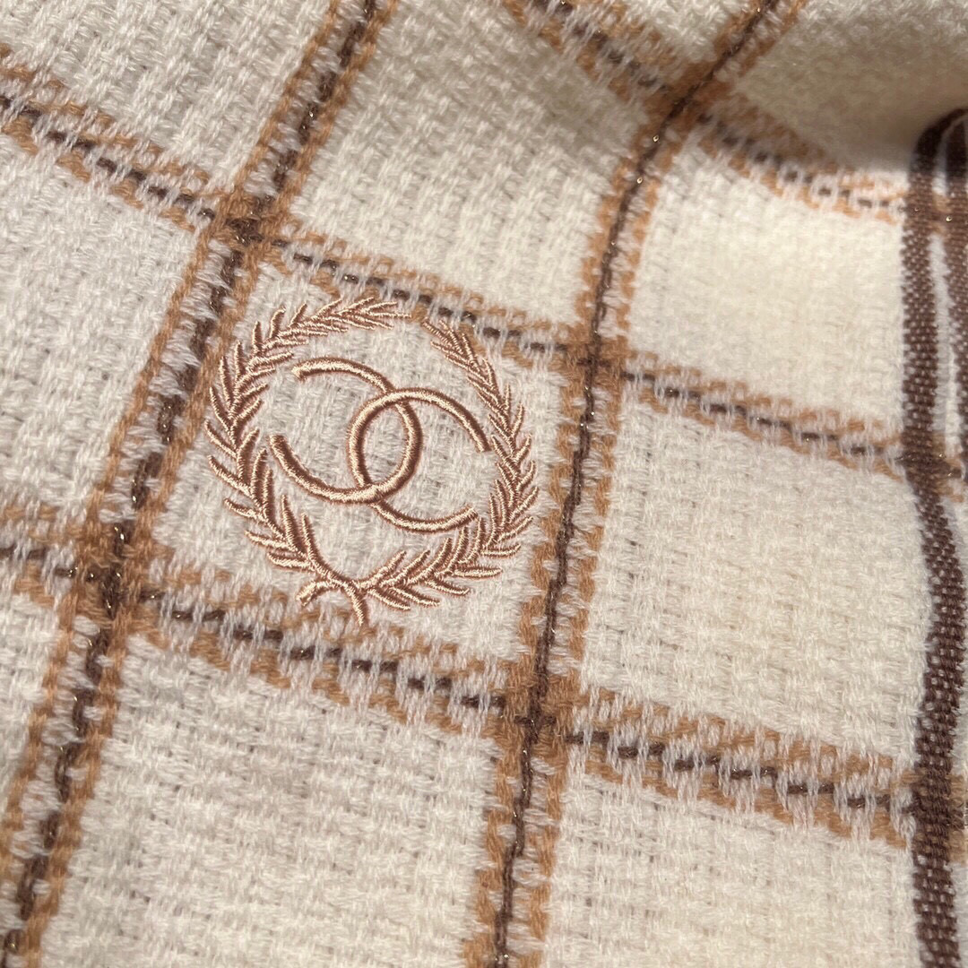 CHANEL羊绒长巾👏💙顶级原单正品旷世绝美【小香羊绒围巾，顶级高端货👼【绝对值得珍藏👍】👏香奈儿绝美百