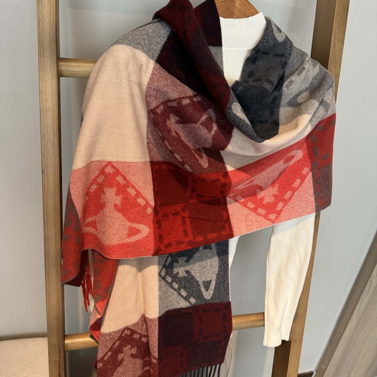 𝐕𝐢𝐯𝐢𝐞𝐧𝐧𝐞 𝐖𝐞𝐬𝐭𝐰𝐨𝐨𝐝🪐✨经典大土星围巾 vivienne westwood西太后土星 英国