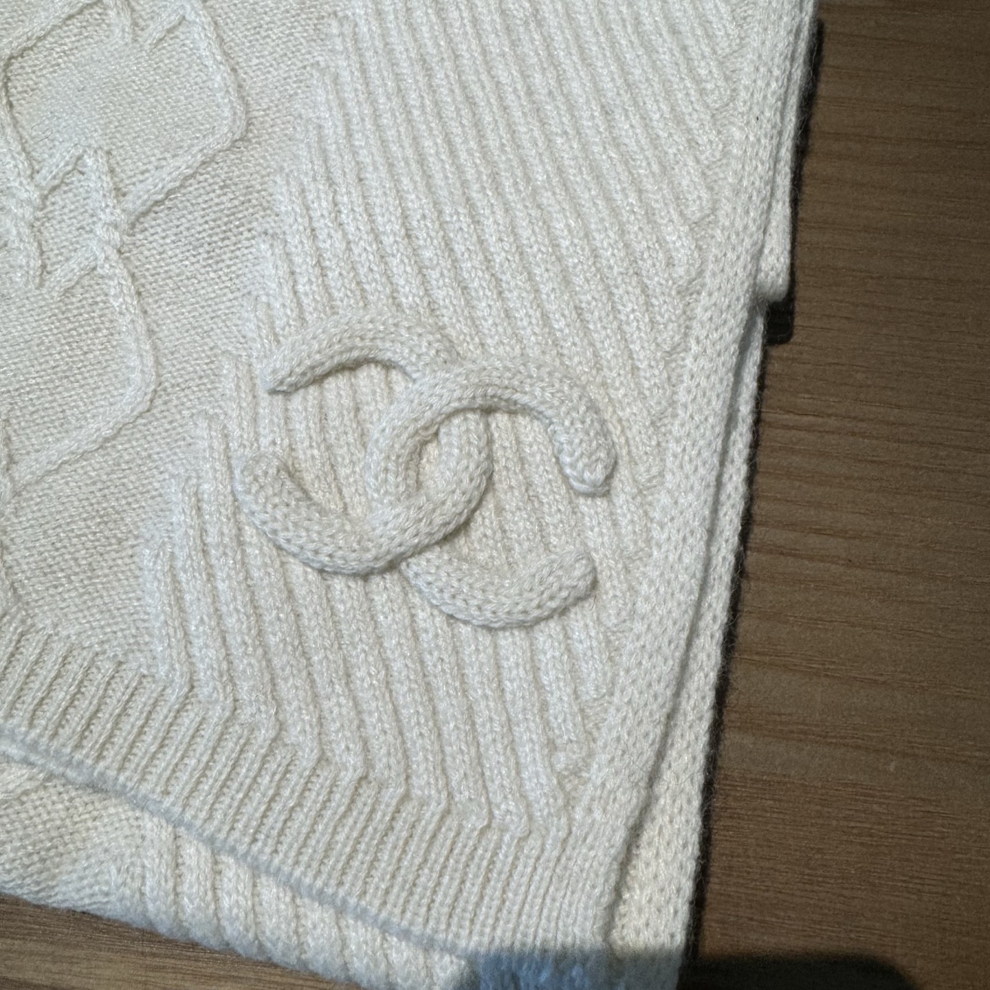 💰💰👑👑Chanel25秋冬新款麻花菱形格🔥针织围巾羊绒针织长巾‼️美翻了[流泪]御用殿堂级极品‼️新款