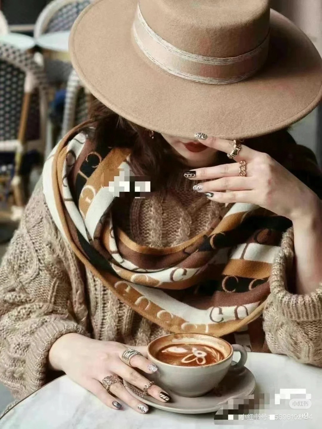 条纹包边✨✨Gucci · 古奇经典羊绒围巾❗来个硬货.麻溜的安排上.纯正出口❗原订单已经交货一批，其中