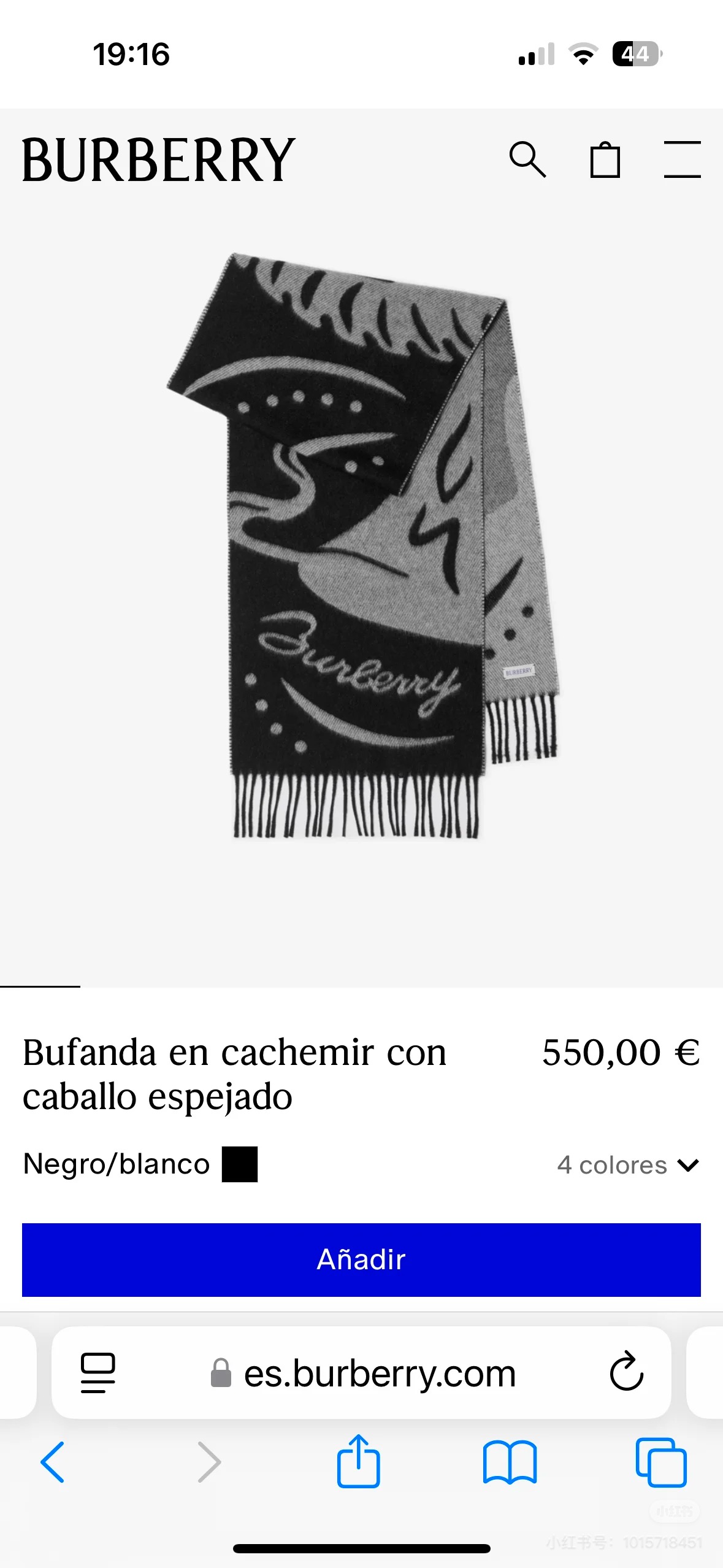 流苏黑白；低调的奢侈感❗️极品柔美精英高手级别的时髦感围巾❗️这款Burberry羊绒围巾，越看越爱，越