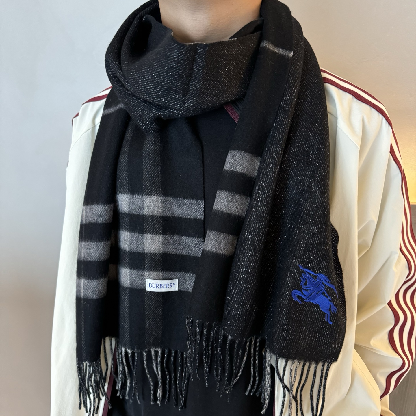 📦2026 怒推走量新款🎊巴宝莉官网最新款💥 100%顶级双面羊绒材质🔥非常保暖👑 柔软亲肤，不扎脖😍经