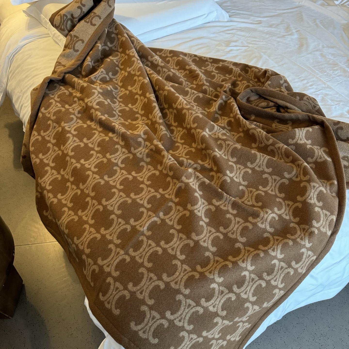 CE老花毯子今年最热度老花，绝对有赛琳的一席之地！大热美拉德暖色系配色，看到就觉得暖暖的，和秋冬季太配了