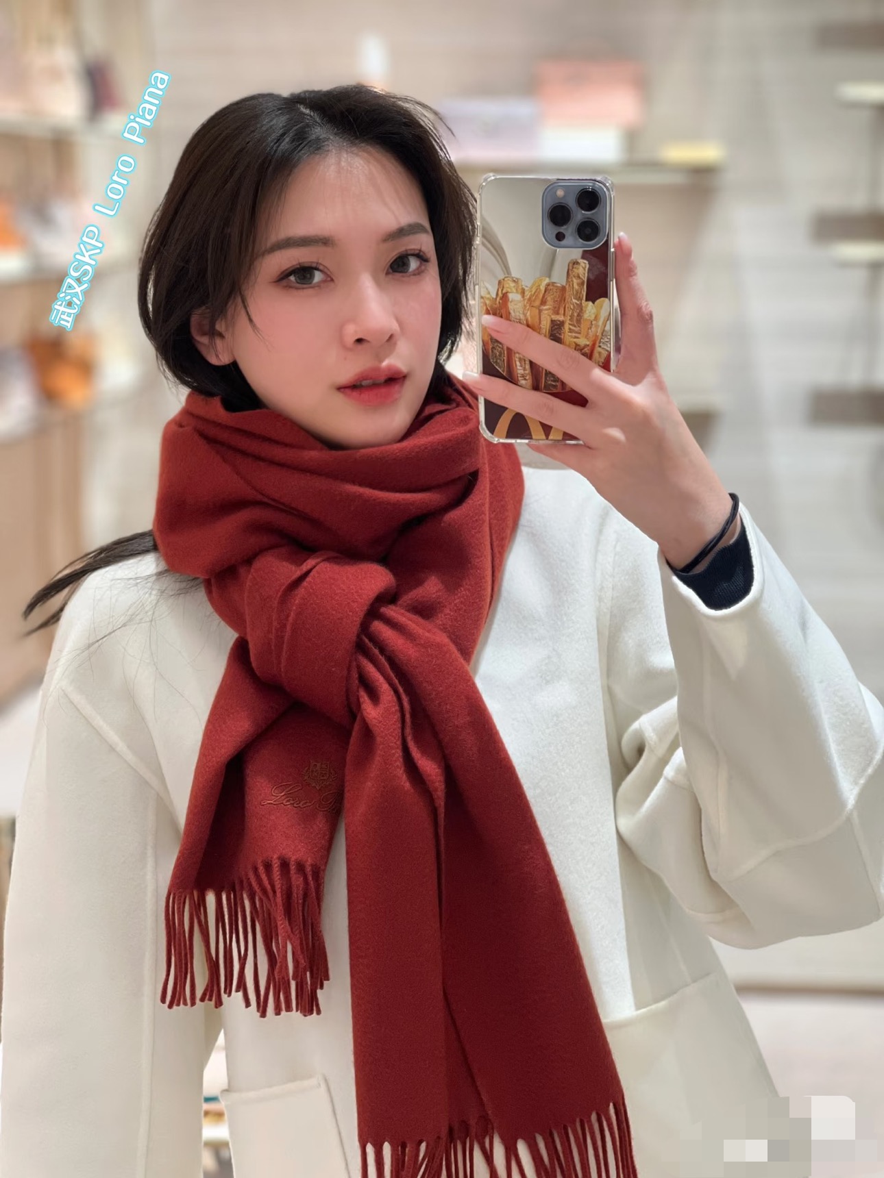 Loro Piana · 诺悠翩雅秋冬新品❗️【极品山羊绒小围巾】送人自留都太高大上了😍重磅上新，爆款爆