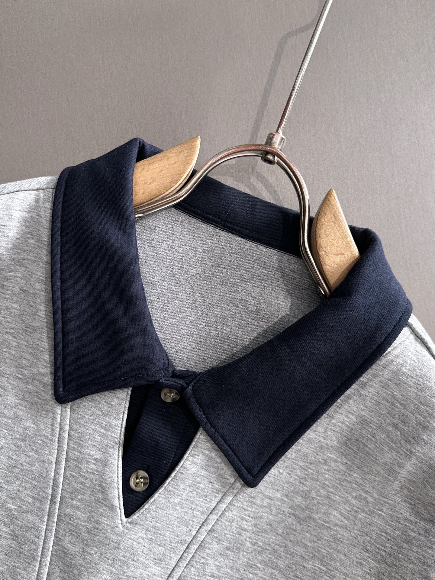 Moncler Men's Long Sleeve Polo Sweatshirt, Casual Pullover Top 7 i1759293966520 3916 0 5