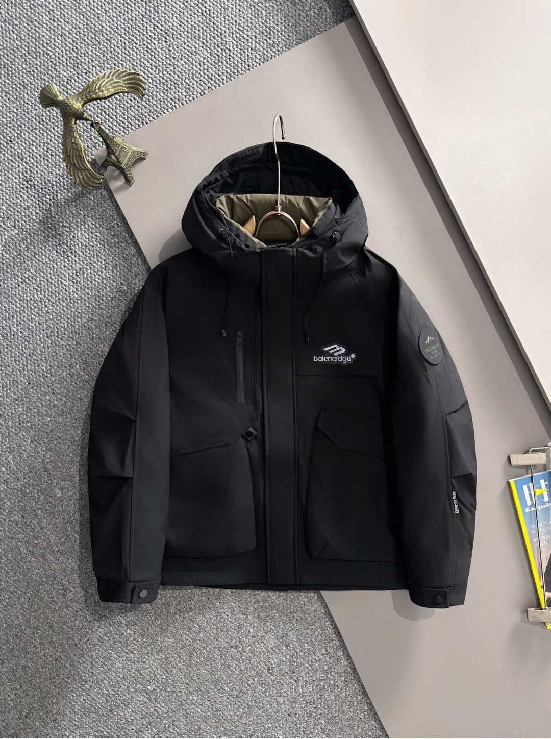 P480 ￼ Balenciaga 🔥🔥 Alta personalización, último modelo de invierno 2025 en la web oficial, chaqueta de plumón de al…