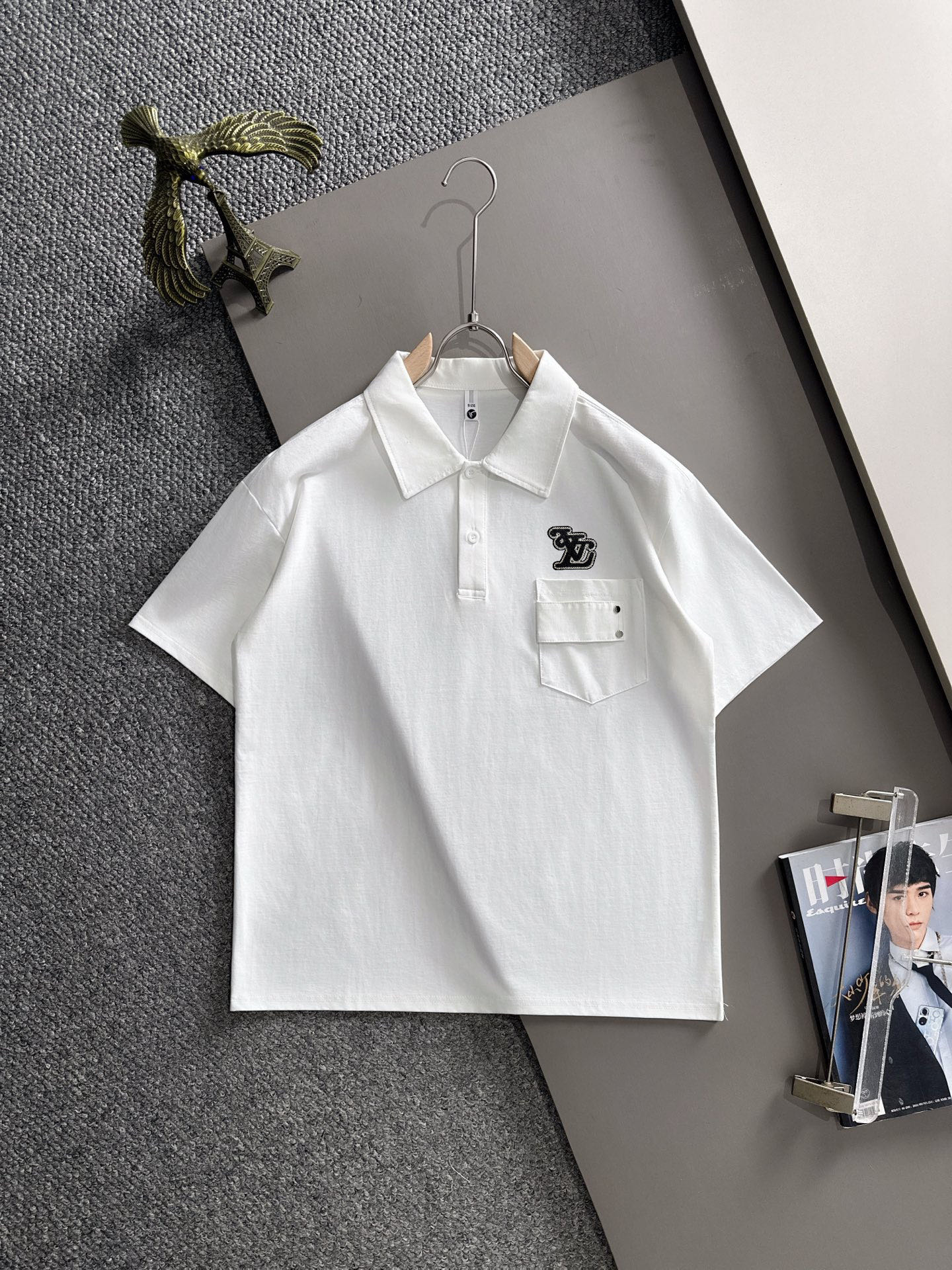 Fendi 芬迪LV2026春季新款男款短袖T恤