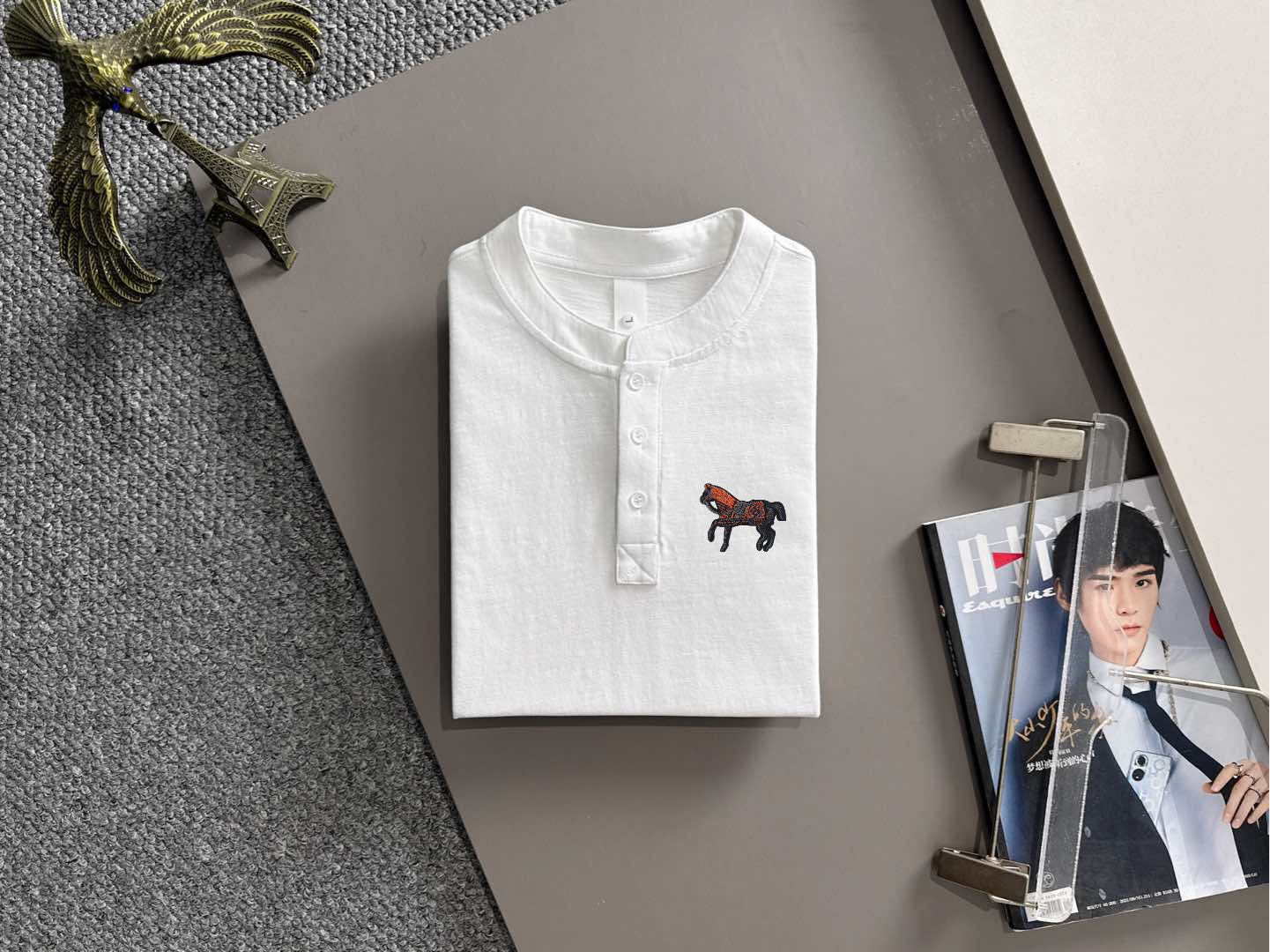 Hermès 爱马仕2026春季新款男款短袖T恤