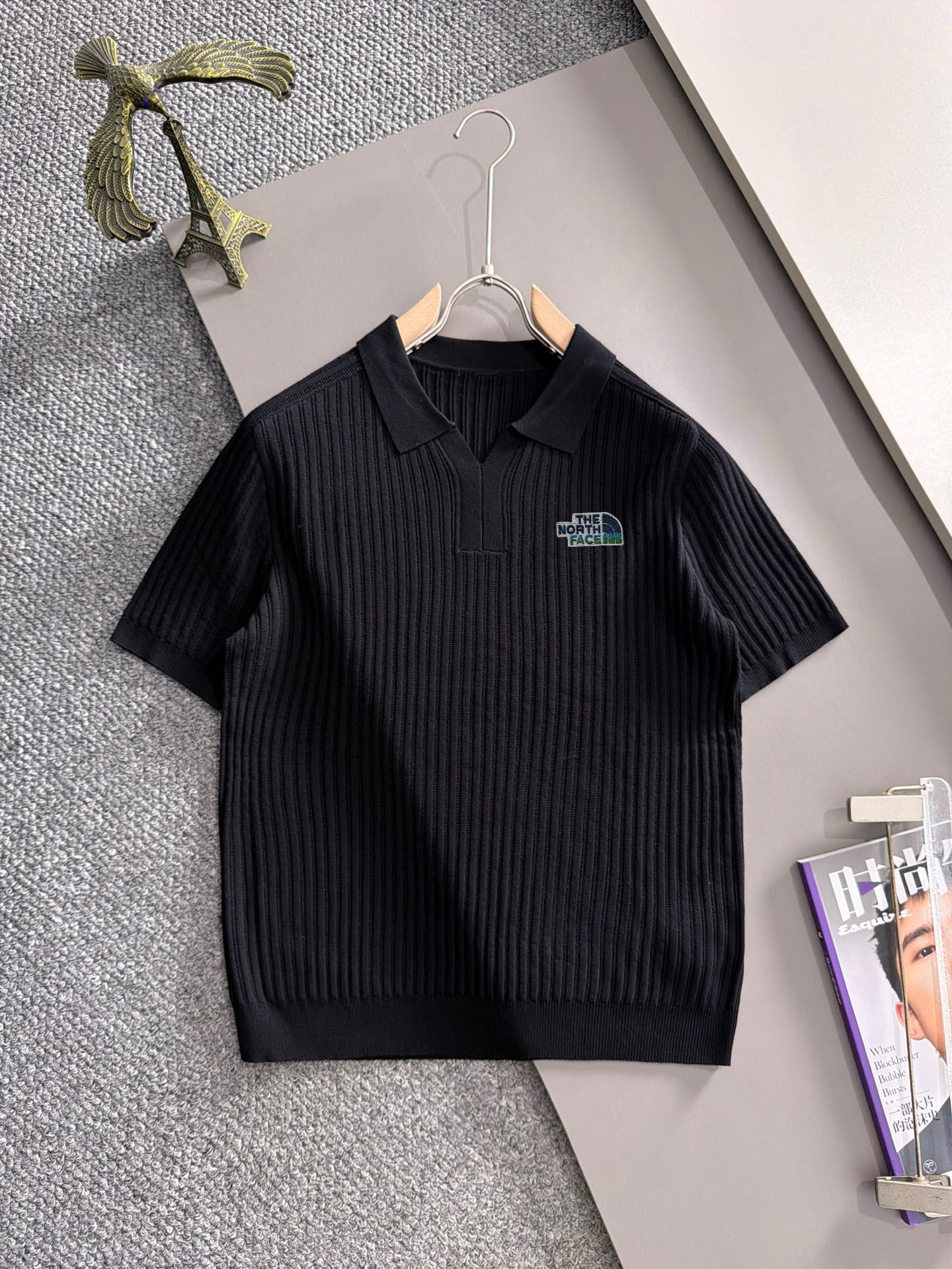 P160 Camiseta de manga corta para hombre de alta calidad North Face, nueva temporada 26ss, confeccionada con …