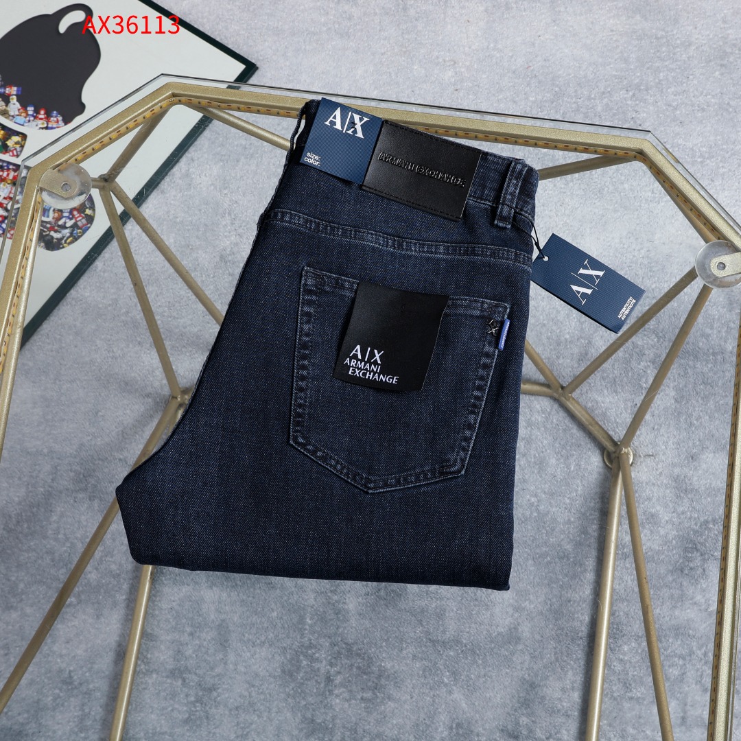 P120 ARMANI (AX/Armani) NO: 36113 Talla: 30 a 42 yardas Jeans ligeros (modelo delgado)