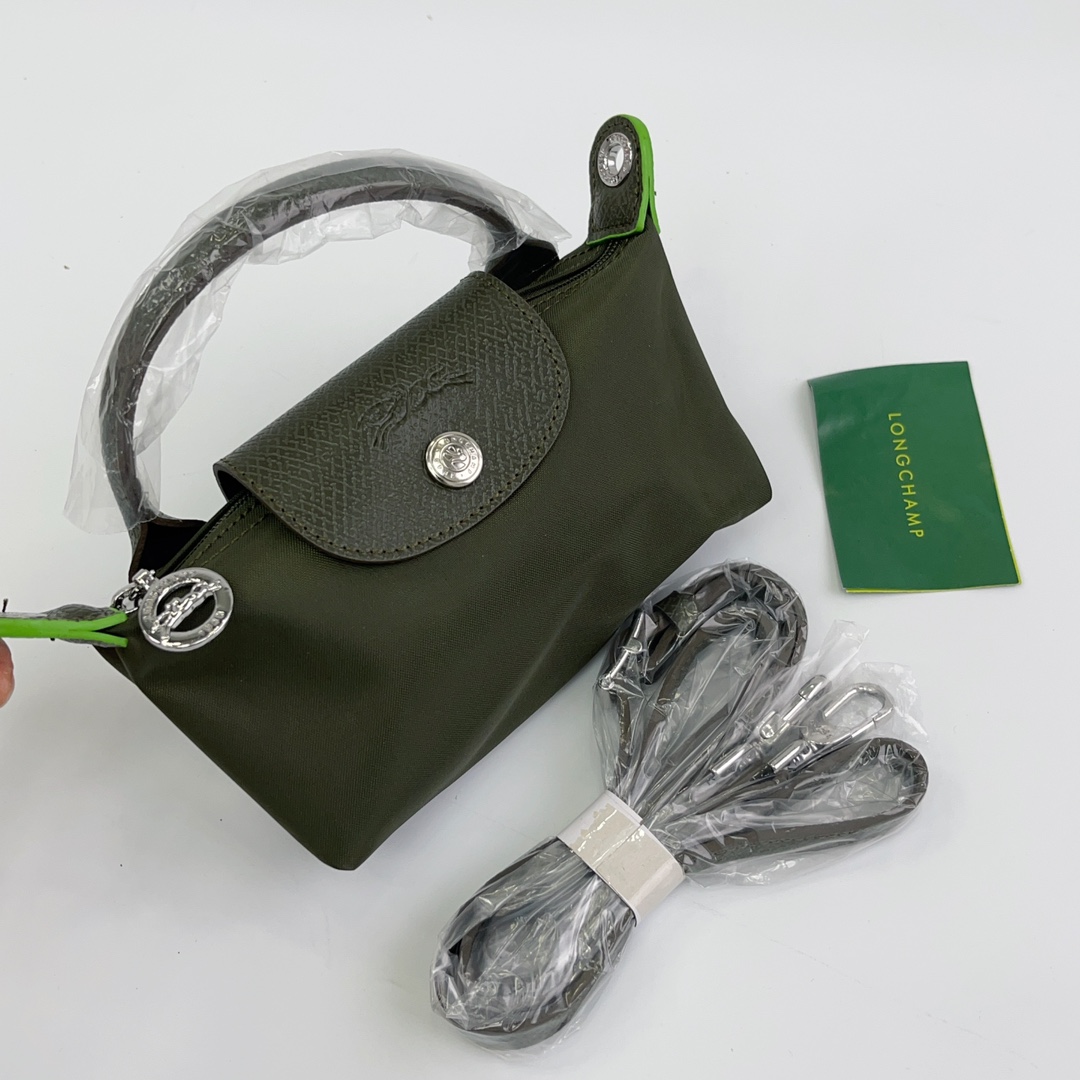 Longchamp ～ 打孔款 森林绿