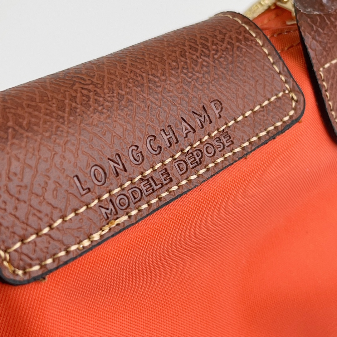 Longchamp ～ 打孔款 橘色