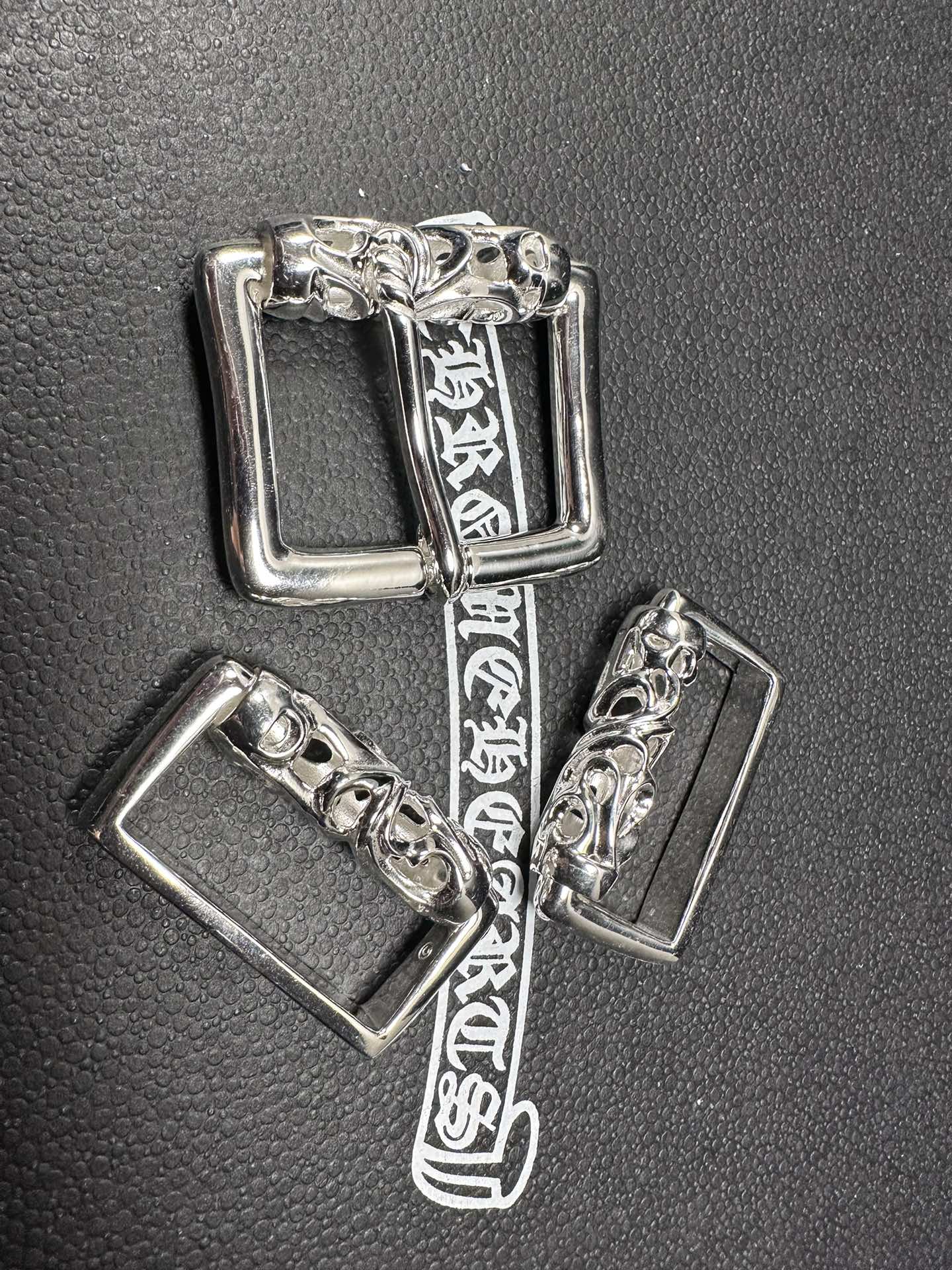 Chrome Hearts Classic Vine Roller Buckle Three-Piece Set