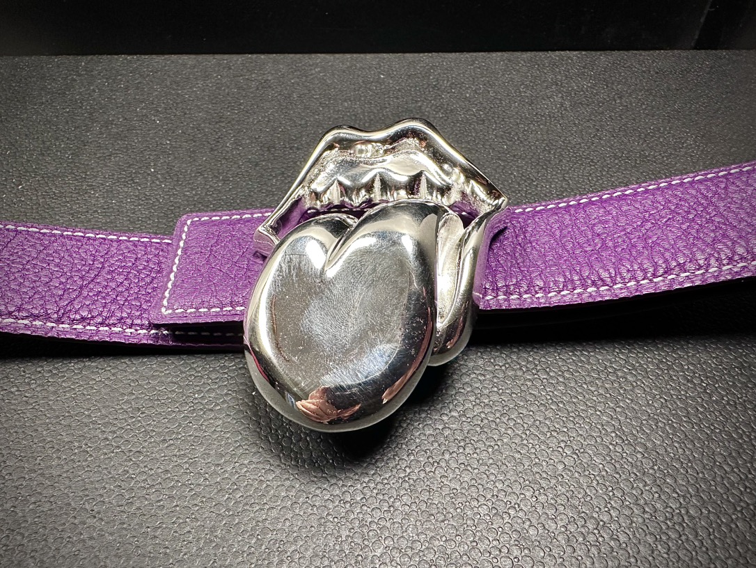 Chrome Hearts × Rolling Stone Tongue Belt Buckle