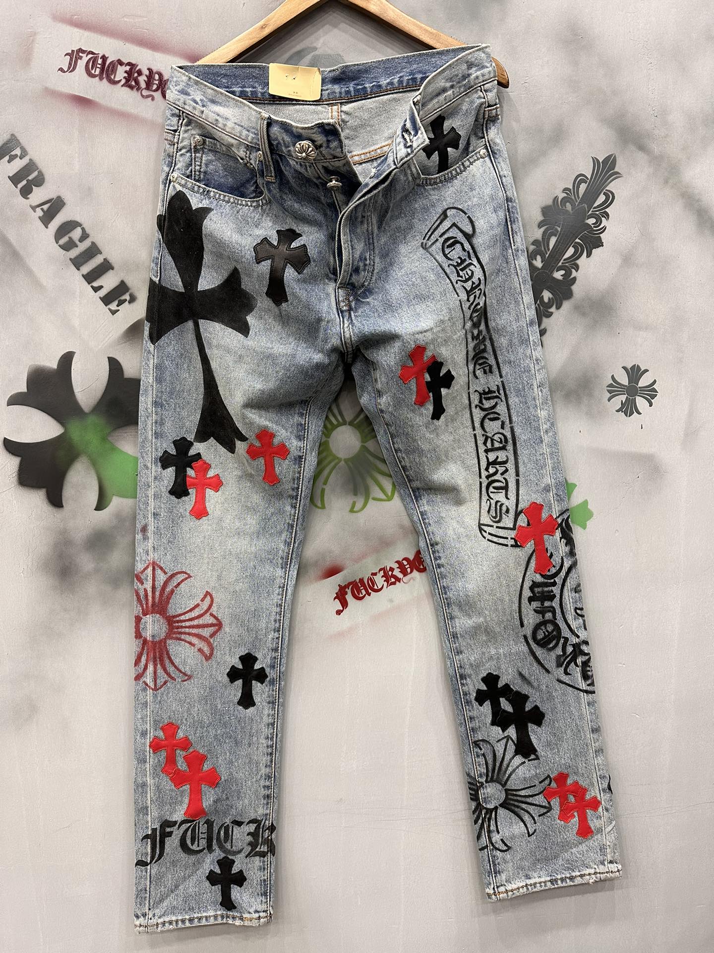 크롬하츠 데님 청바지 16404 Chrome Hearts