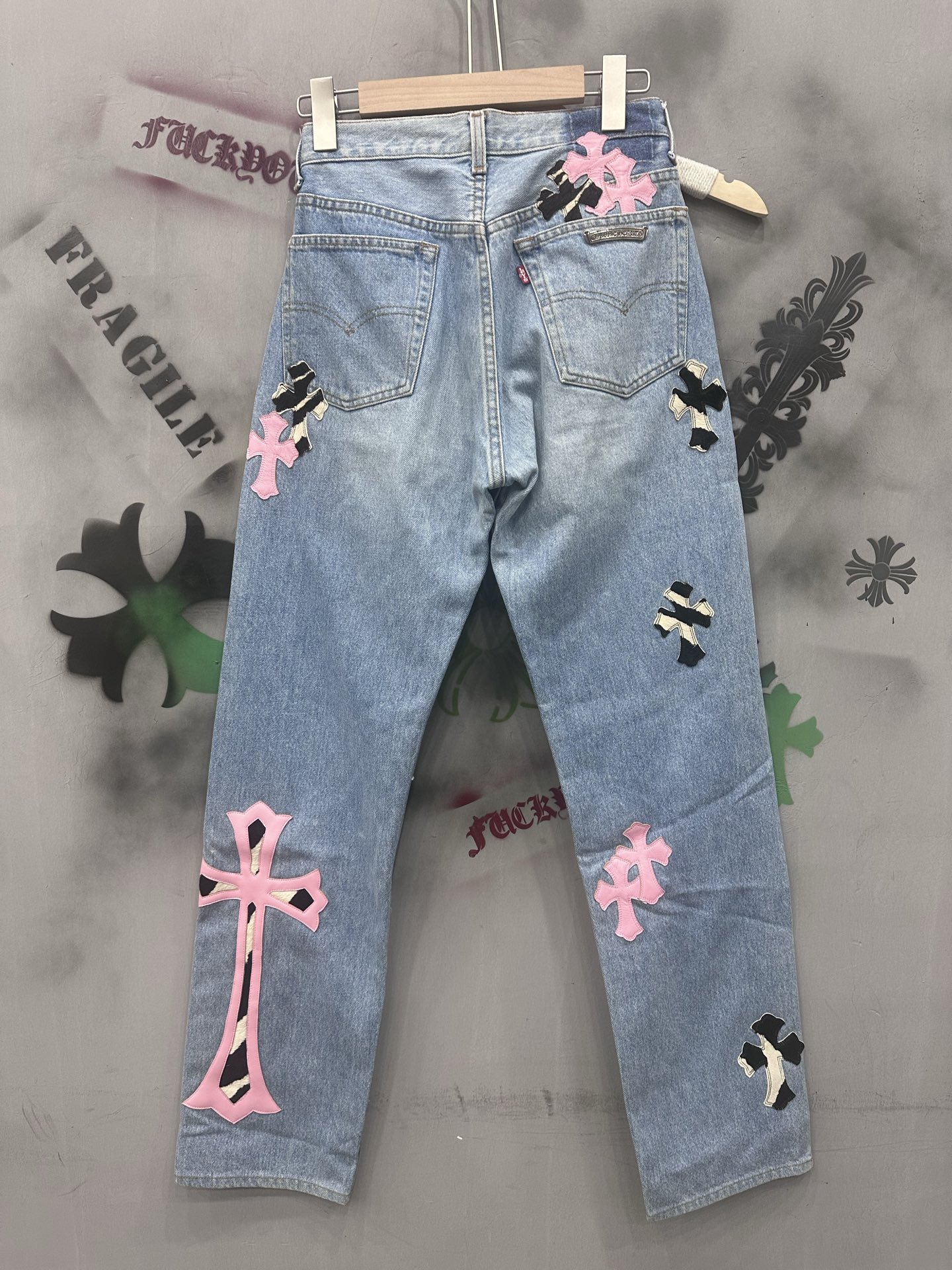 크롬하츠 남성 바지 137168 Chrome Hearts Pants 썸네일 이미지