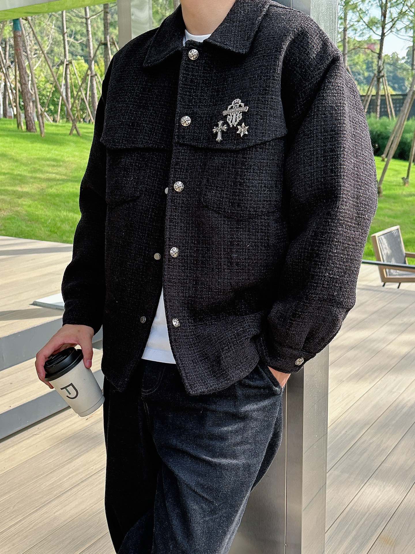 P 高定款 克罗心 90纯白鸭🦆绒。羽绒服外套。蓬松度800+（原版采用90白鸭绒/蓬松度指的是在一定条