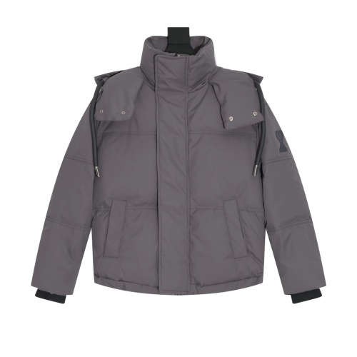 AMI Paris FW24 Heart Logo Padded Down Jacket - Warm & Stylish Outerwear 1 AMI Paris FW24 Heart Logo Padded Down Jacket - Warm & Stylish Outerwear