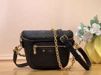 Louis Vuitton LV Bumbag Bags Handbags Sellers Online
 Black Empreinte​ Summer Collection Chains m82335