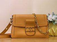 Louis Vuitton LV Dauphine Bags Handbags Caramel Cowhide Spring/Summer Collection Fashion M25209
