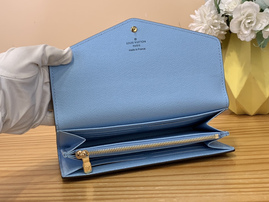 Louis Vuitton Wallet Card pack Wholesale Replica
 Blue Monogram Canvas M83580