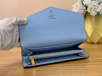 Louis Vuitton Wallet Card pack Wholesale Replica
 Blue Monogram Canvas M83580