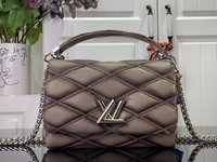Louis Vuitton Bags Handbags Grey Sheepskin LV Twist m25107