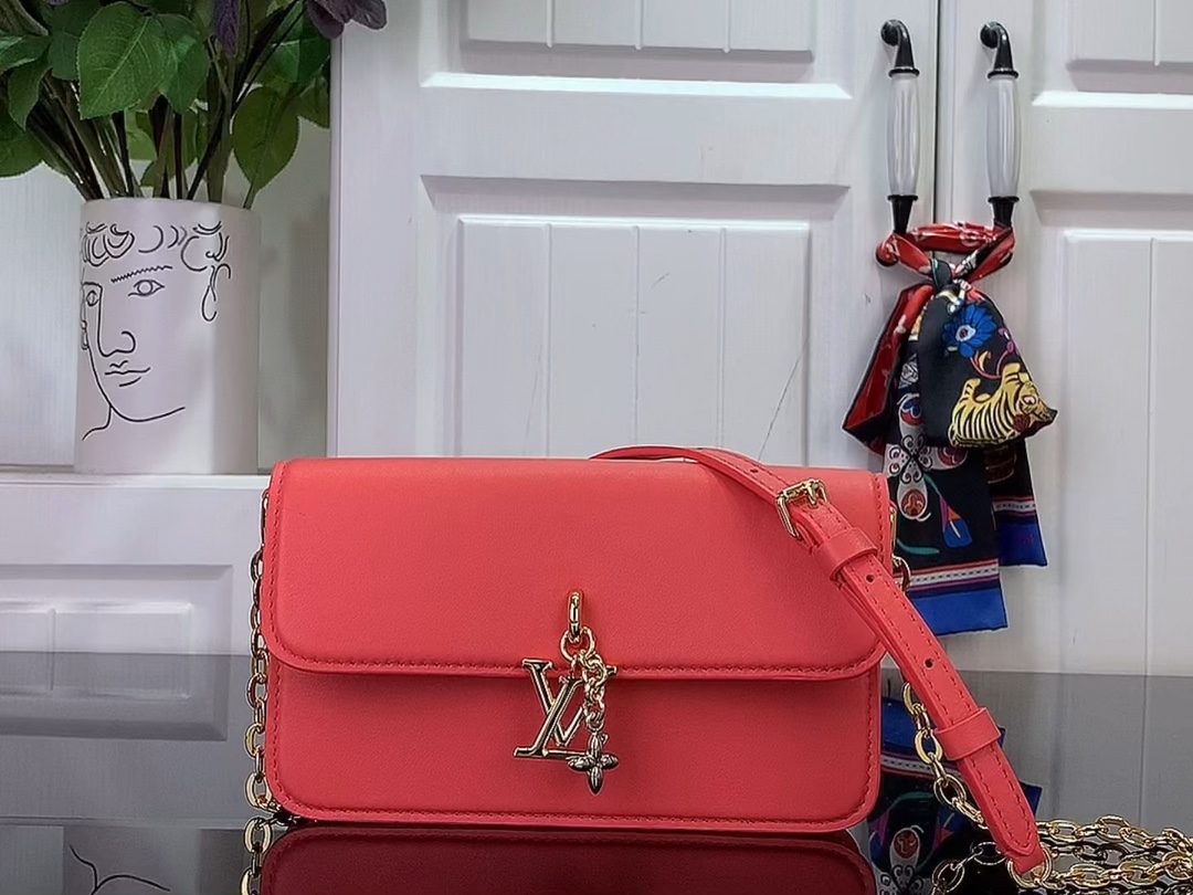 【WALLET ON CHAIN LV BLOOM 手袋】M14547蓝色 m14581 沙漠色 m14548 玫...