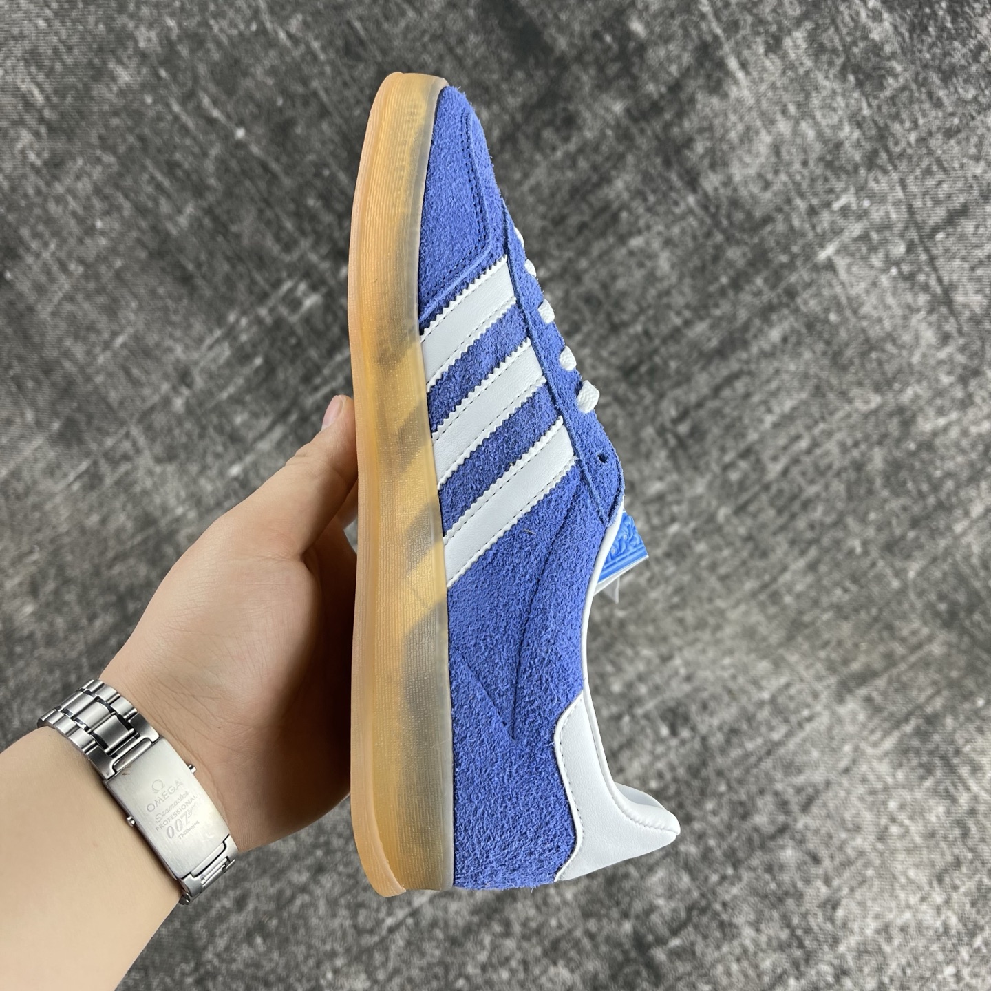 Adidas Gazelle Indoor: Classic Blue Suede Low-Top Sneakers for Men & Women 4 i1744574496824 7835 0 3
