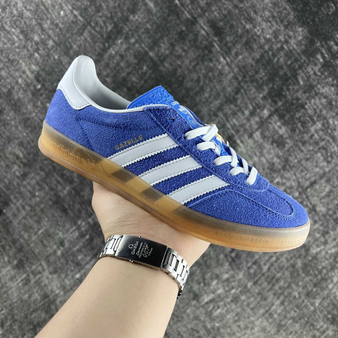 Adidas Gazelle Indoor: Classic Blue Suede Low-Top Sneakers for Men & Women 1 i1744574496922 2152 0 0