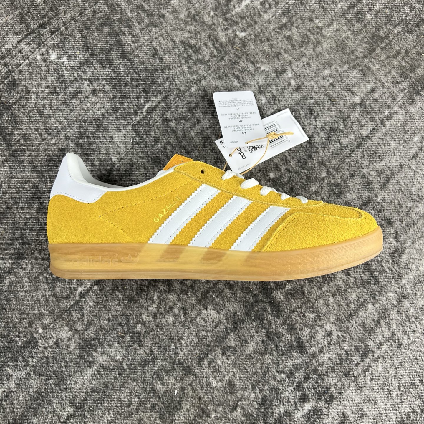 Adidas Gazelle Indoor Trainers Mustard Yellow Low-Top Retro Sneakers 3 i1744600047082 4172 0 1