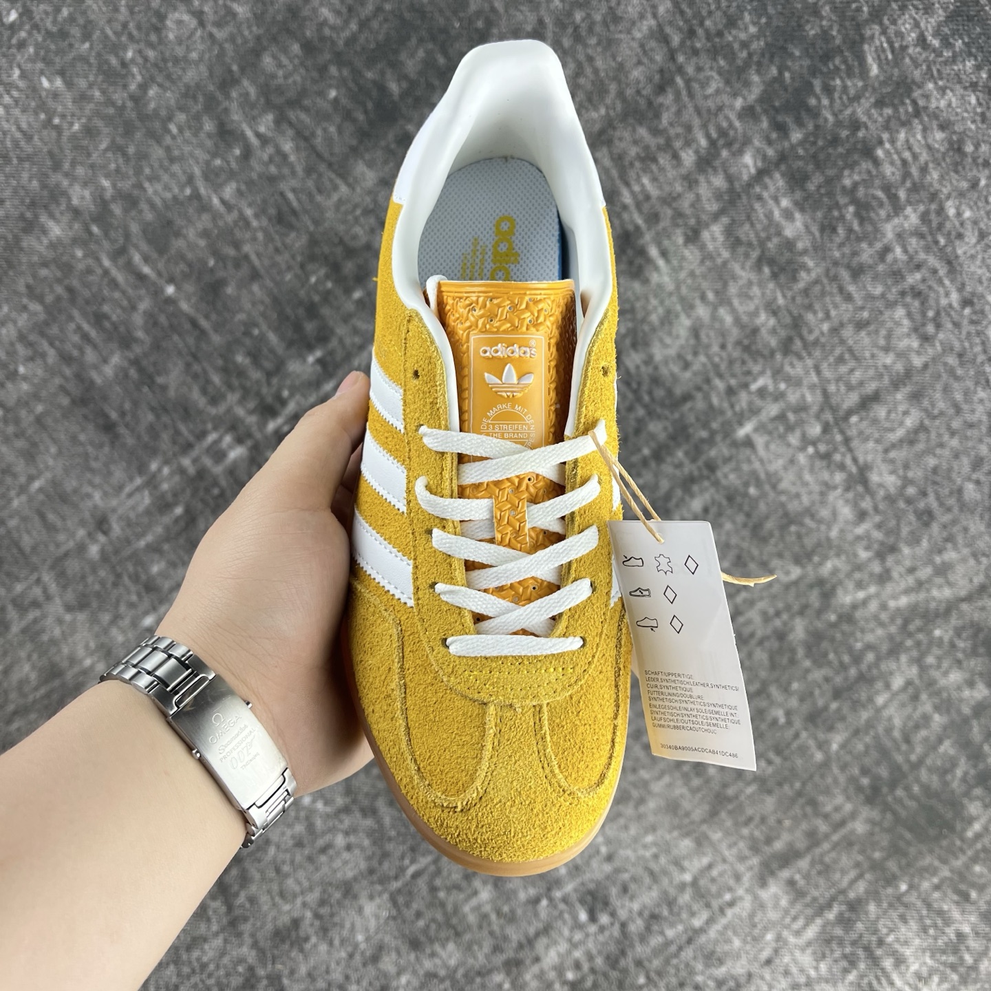 Adidas Gazelle Indoor Trainers Mustard Yellow Low-Top Retro Sneakers 4 i1744600047148 8004 0 2