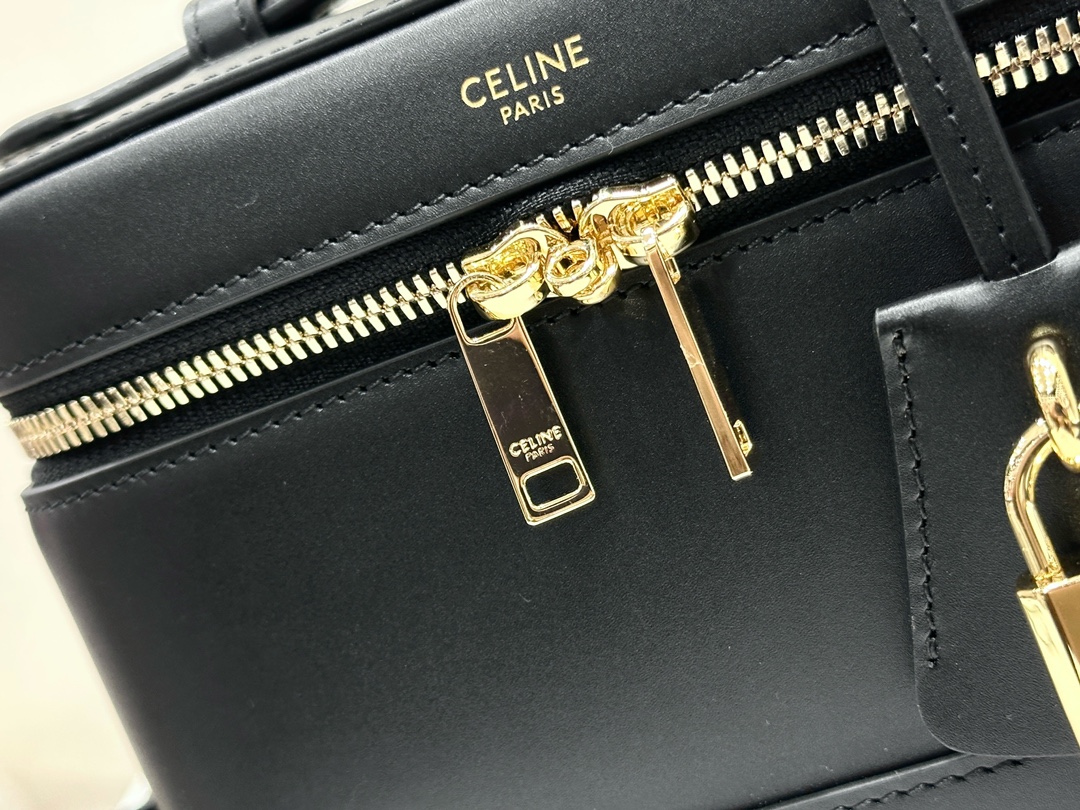 תיק יד מוגבל מושקת Celine עור שחור, עור עדכני ועדכני 7 i1737372029 9548 1