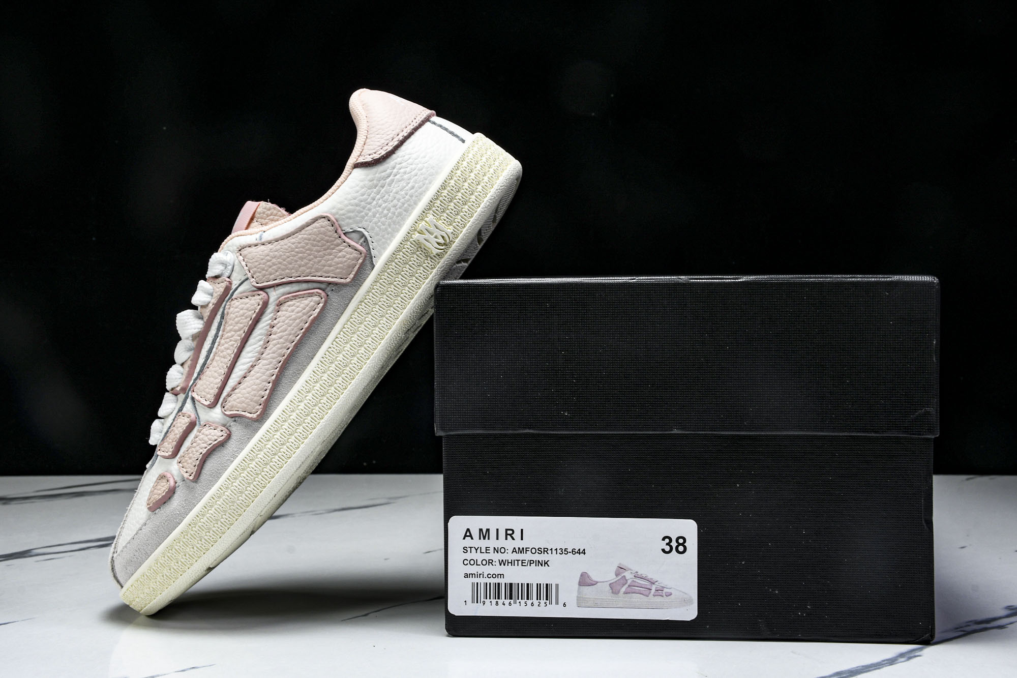 
AMIRI Pacific Bones 粉白
顶级代购版本 AMIRI Pacific bones 圆