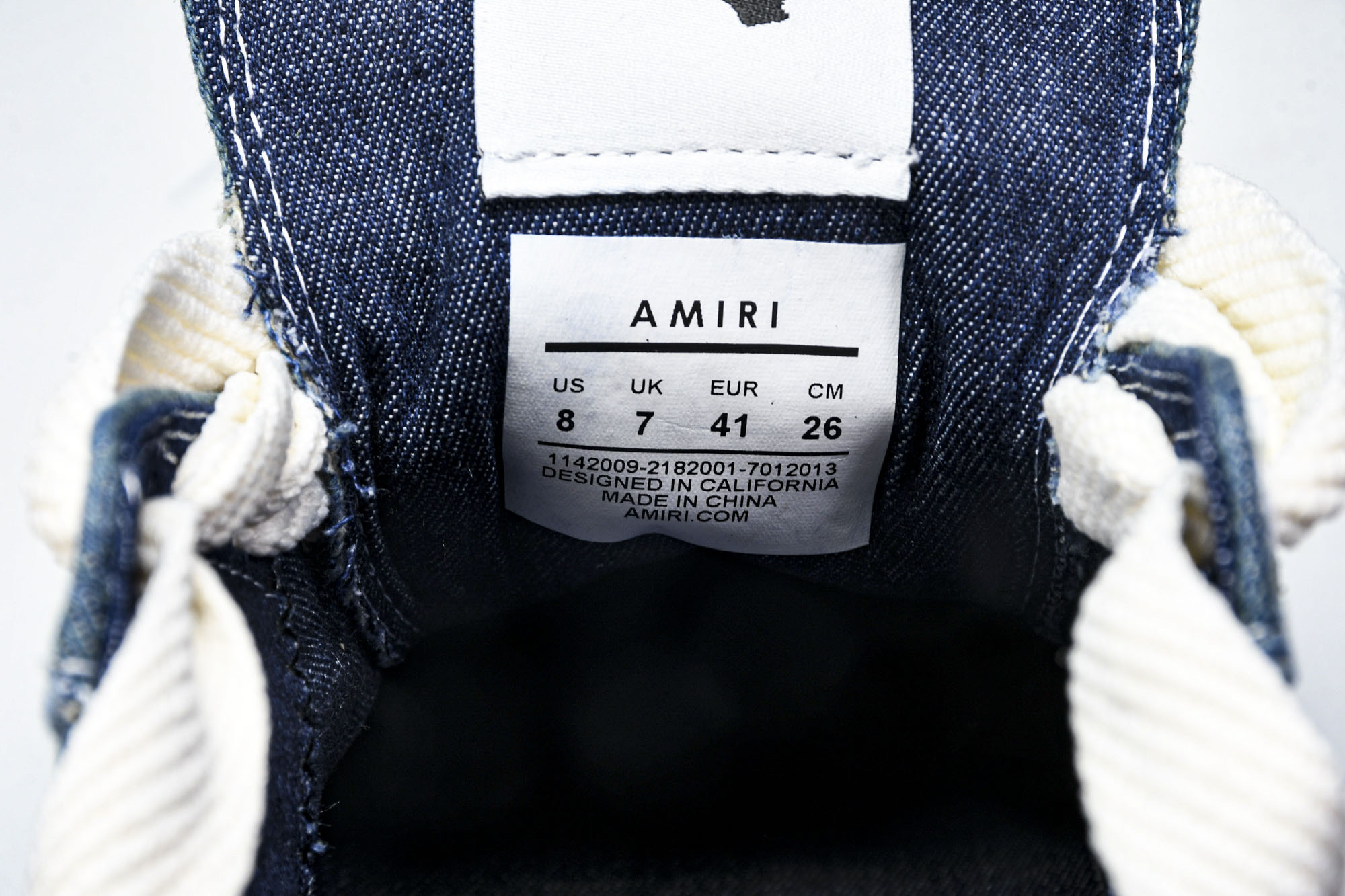 AMIRI Pacific Bones 蓝白
Maison Mihara Yasuhiro x AMI