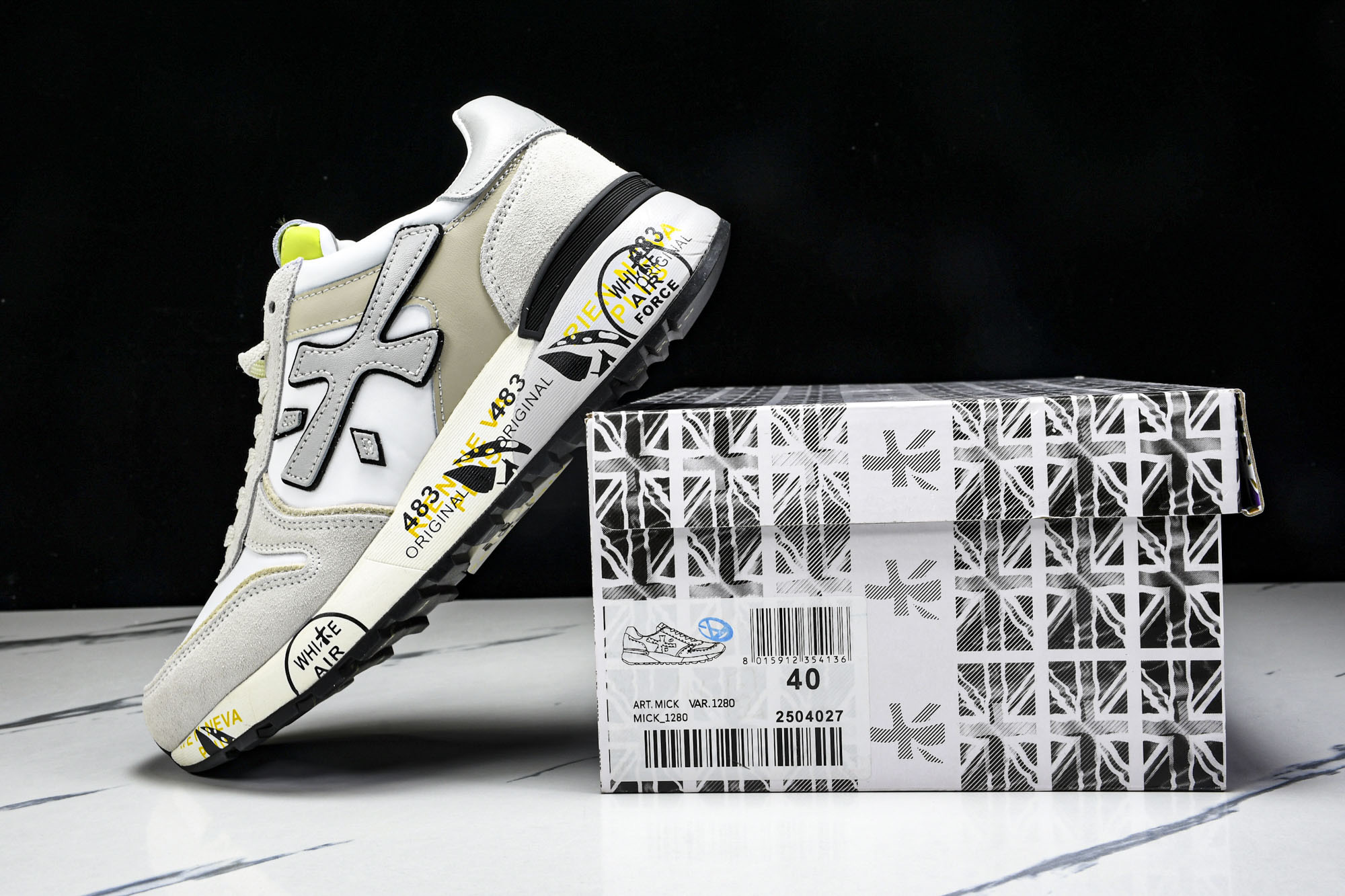 
Premiata Mick 轻盈时尚潮流舒适简约低帮生活休闲鞋 
38 39 40 41 42 43 