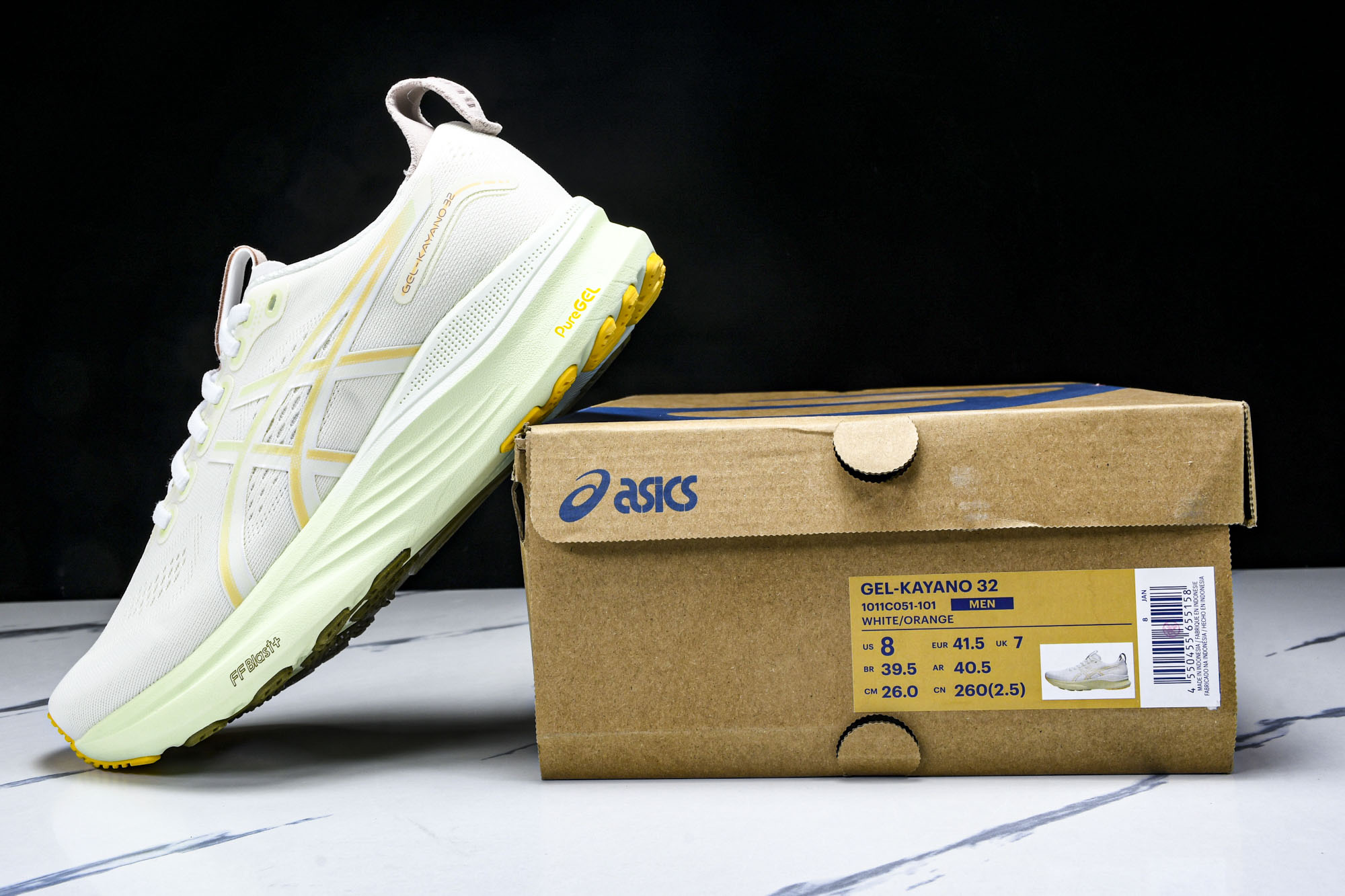 
亚瑟士/Asics Gel-Kayano 32 卡亚诺32代低帮专业有氧超轻量休闲运动全能慢跑鞋 10