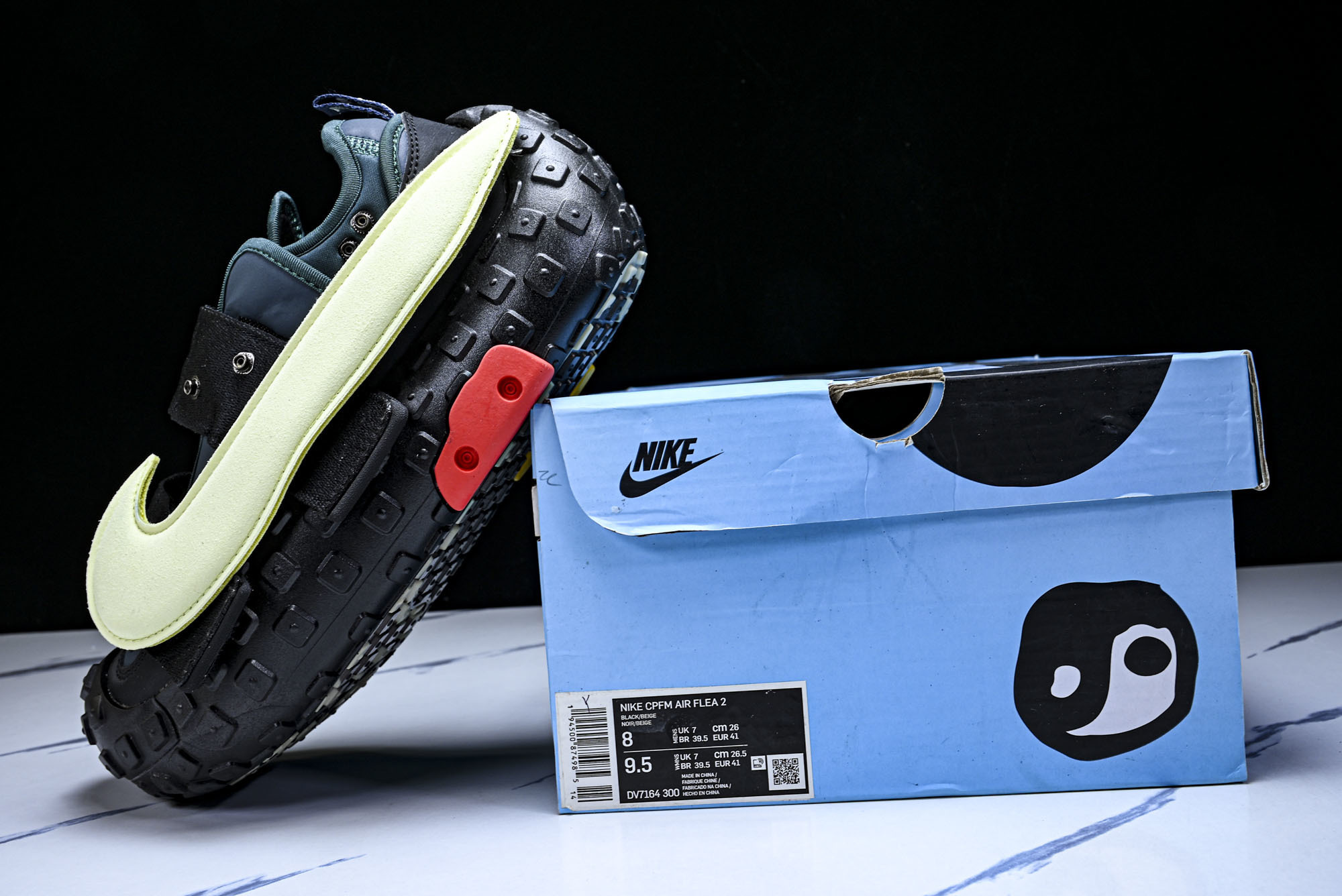 (纯原)Cactus Plant Flea Market x NK Air Flea 2 黑米色 DV7