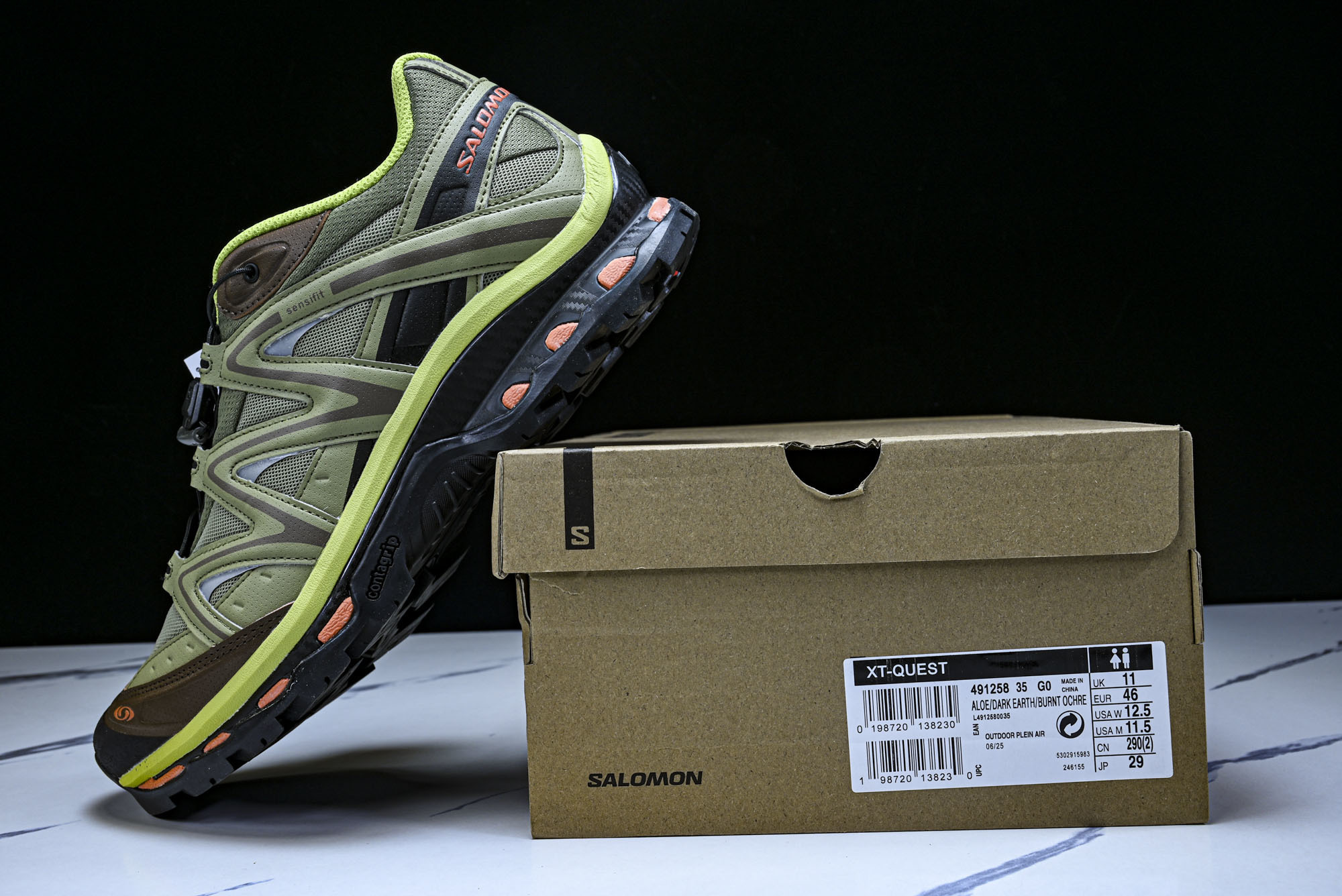 Salomon XT-Quest 萨洛蒙 探索者系列户外越野跑鞋 -35原版1:1 制作 全套私模 开发